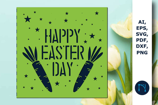 Paper/Laser cut Easter day Gift card SVG SVG MD JOYNAL ABDIN 
