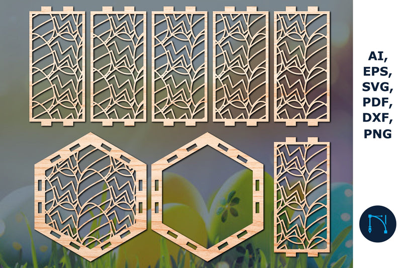 paper/laser cut Easter day lantern SVG SVG MD JOYNAL ABDIN 