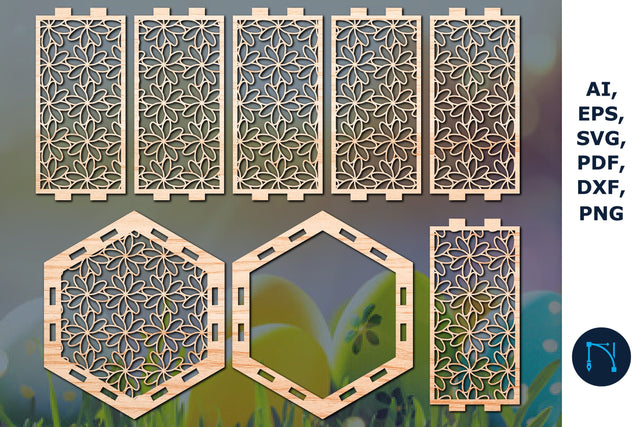 paper/laser cut Easter day lantern SVG SVG MD JOYNAL ABDIN 