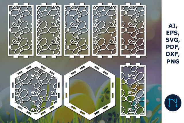 paper/laser cut Easter day lantern SVG SVG MD JOYNAL ABDIN 