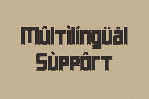 Paporigam Font letterstockstd 