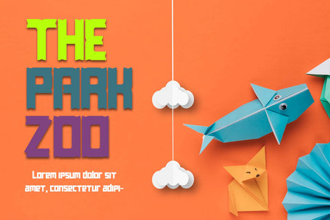 Paporigam Font letterstockstd 