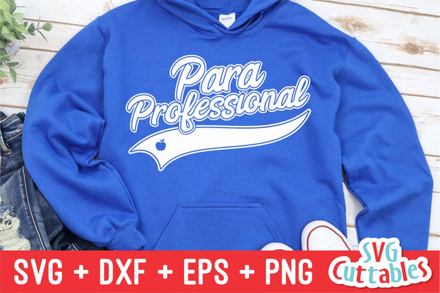 Para Professional svg - Teacher svg - Occupation - Swoosh - svg - dxf - eps - png - Cut File - Silhouette - Cricut - Digital Download SVG Svg Cuttables 