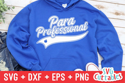Para Professional svg - Teacher svg - Occupation - Swoosh - svg - dxf - eps - png - Cut File - Silhouette - Cricut - Digital Download SVG Svg Cuttables 