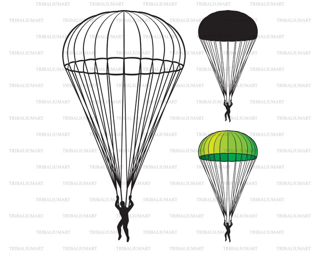 Parachute SVG TribaliumArtSF 