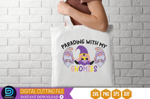 Parading with my gnomies SVG SVG DESIGNISTIC 