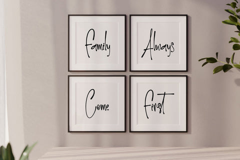 Paradise Sunset Font Sakha Design Studio 