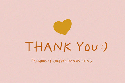 Parakids - A Fun and Friendly Handwritten Font Font Balevgraph Studio 