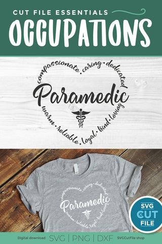 Paramedic svg SVG SVG Cut File 