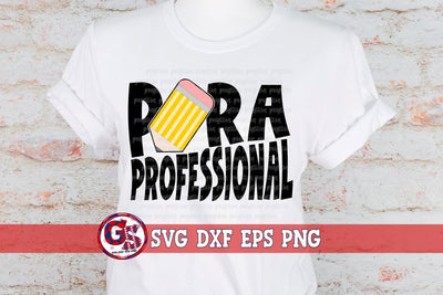 Paraprofessional SVG DXF EPS PNG SVG Greedy Stitches 