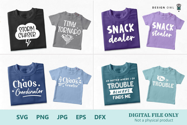 Parent and Child - SVG files SVG Design Owl 