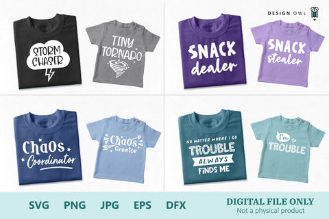 Parent and Child - SVG files SVG Design Owl 