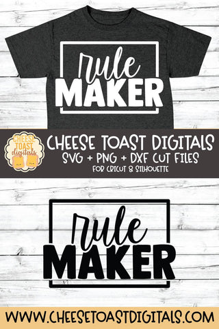 Parent SVG | Rule Maker SVG Cheese Toast Digitals 