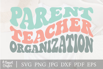 parent teacher organization svg, design svg, EPS PNG Cricut Instant Download SVG Fauz 