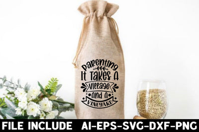 Parenting it takes a village and a vineyard SVG Rupkotha 