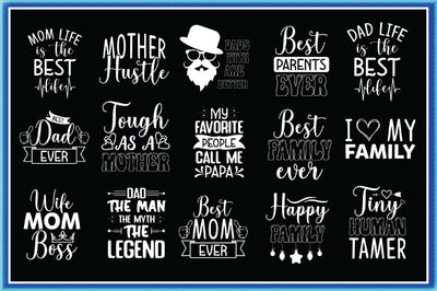 Parents Day SVG Bundle 20 Designs SVG Creativeart88 