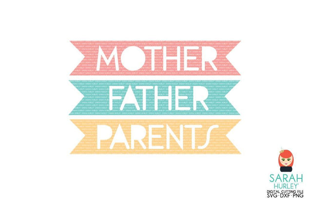 Parents Word Tags SVG Sarah Hurley 