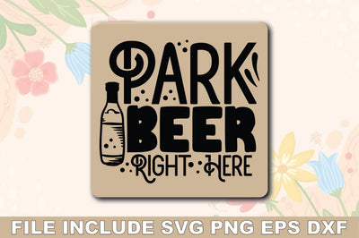 Park Beer Right Here SVG Ariyan 