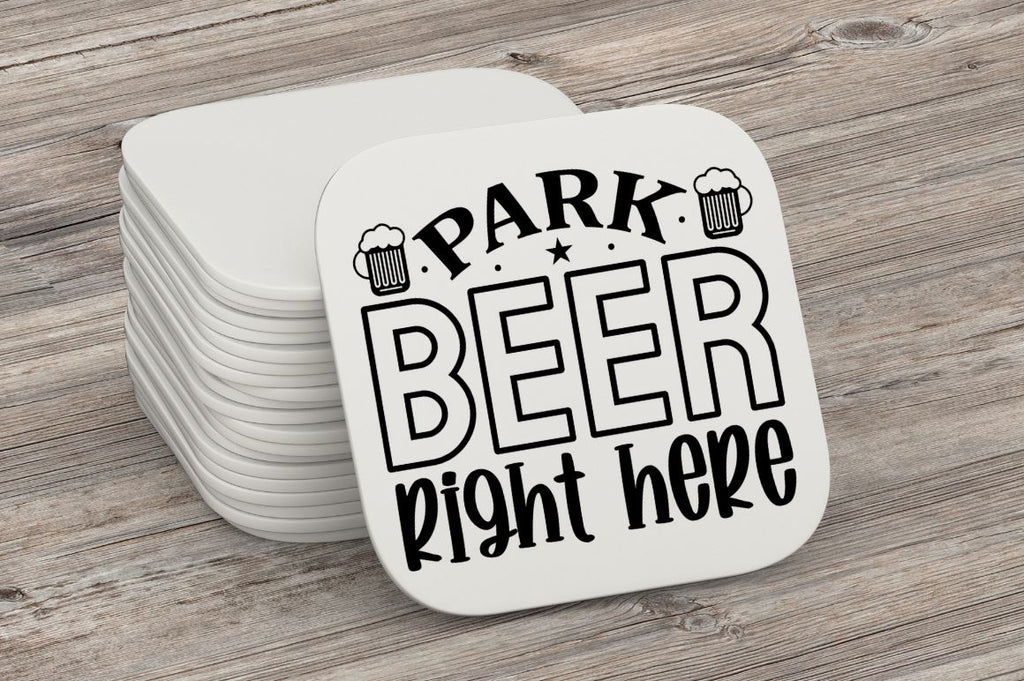 Park beer right here SVG - So Fontsy
