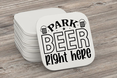 Park beer right here SVG SVG Regulrcrative 