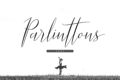 Parlinttons Script Font Fadeline Std. 
