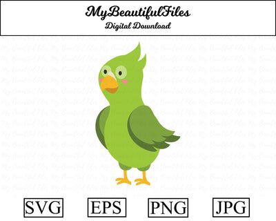 parrot - animal SVG MyBeautifulFiles 