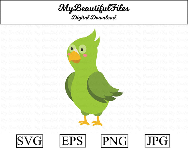 parrot - animal SVG MyBeautifulFiles 