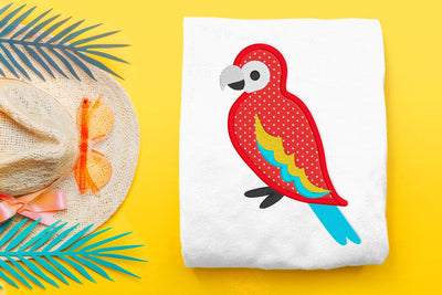 Parrot Applique Embroidery Embroidery/Applique DESIGNS Risa Rocks It 