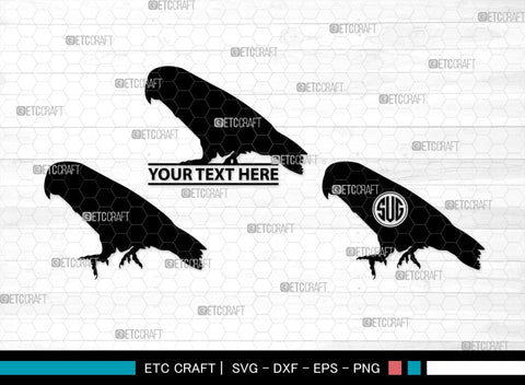 Parrot Bird Monogram, Parrot Bird Silhouette, Parrot Bird SVG, Parrot Bird Svg, Parrot Svg, Bird Svg, Pet Bird Svg, SB00299 SVG ETC Craft 