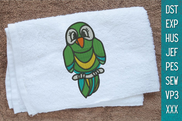 Parrot Embroidery Designs Embroidery/Applique DESIGNS SvgOcean 