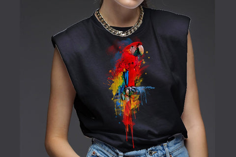 Parrot Macaw Watercolor Sublimation Clipart PNG JPG Sublimation nikola 