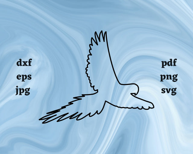 Parrot Outline SVG Cut File SVG Northern Light SVG 