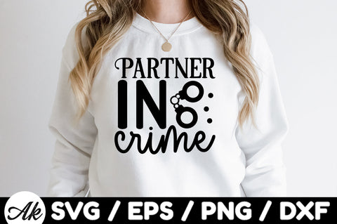 Partner in crime svg SVG akazaddesign 