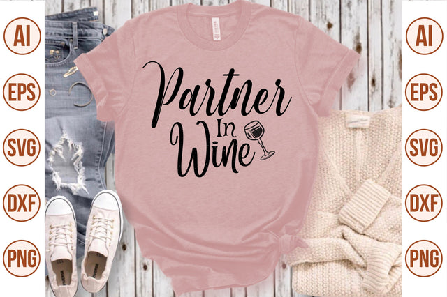 Partner In Wine svg SVG nirmal108roy 