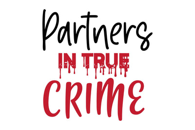 Partners in True Crime SVG orpitasn 