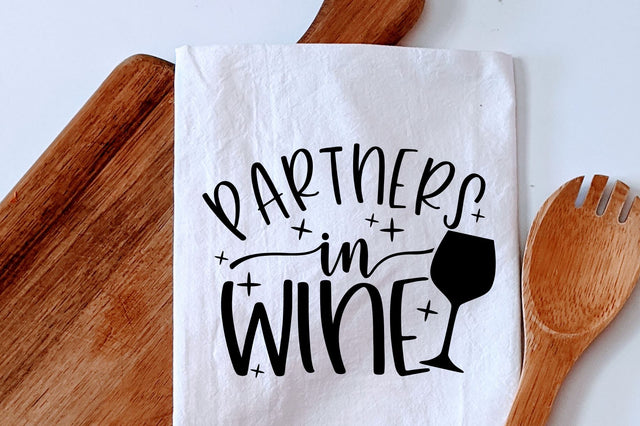 Partners In Wine Svg, Png, Dxf SVG So Fontsy Design Shop 