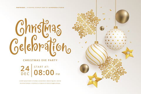 Partridge - Playful Font Font Alpaprana Studio 