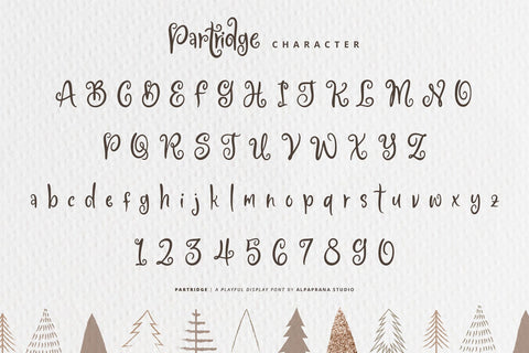 Partridge - Playful Font Font Alpaprana Studio 