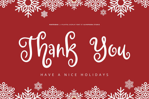 Partridge - Playful Font Font Alpaprana Studio 