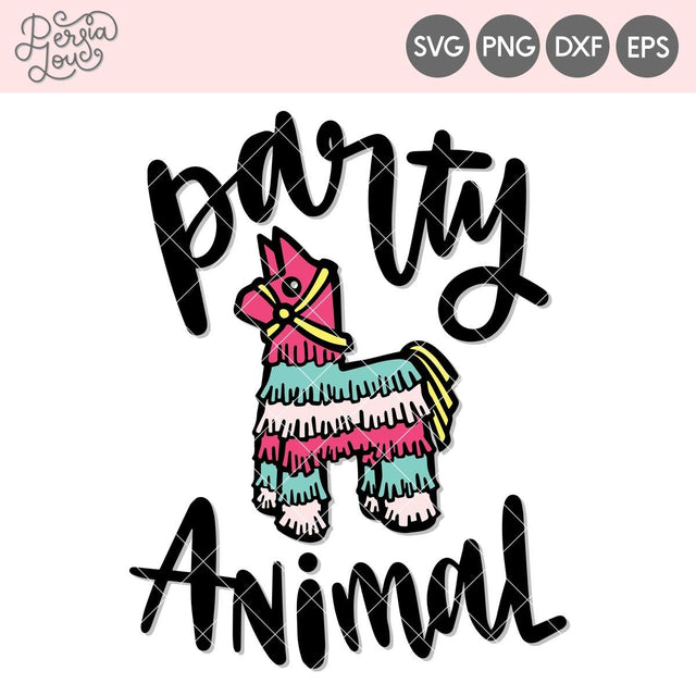 Party Animal Piñata SVG Persia Lou 