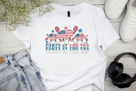 Party In The Usa PNG Design Sublimation Rupkotha 