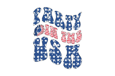 Party In The Usa Sublimation Creativeart88 