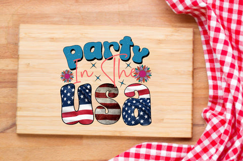 party in the usa Sublimation SVGArt 