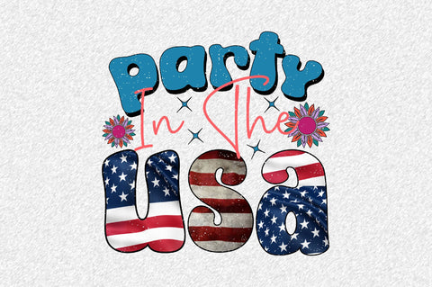 party in the usa Sublimation SVGArt 