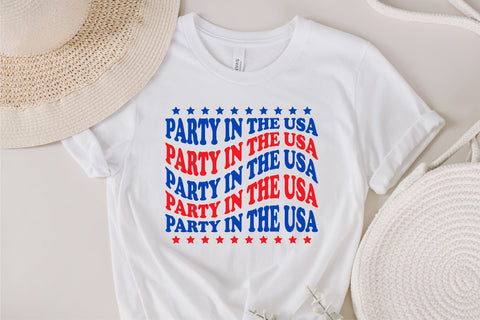 Party in the USA svg, 4th of July svg, USA celebrations svg, Independence day png sublimations, Fourth of July, svg files for Cricut SVG Fauz 