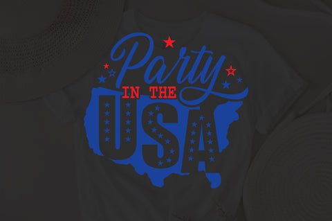 Party in the USA svg, 4th of July svg, USA celebrations svg, Independence day png sublimations, Fourth of July, svg files for Cricut SVG Fauz 