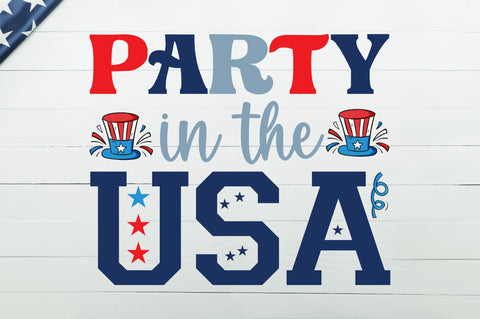 Party in the usa SVG SVG Regulrcrative 