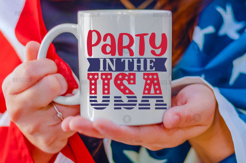 Party in the usa SVG SVG Regulrcrative 