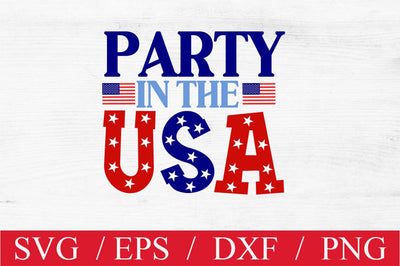 Party in the USA SVG SVG Svgcraft 