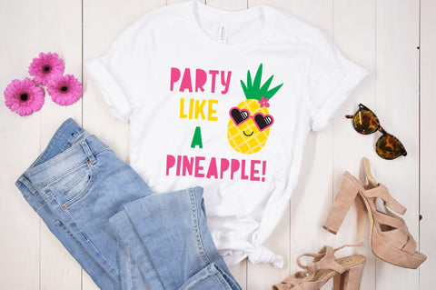 Party Like A Pineapple SVG Caffeinated SVGs 